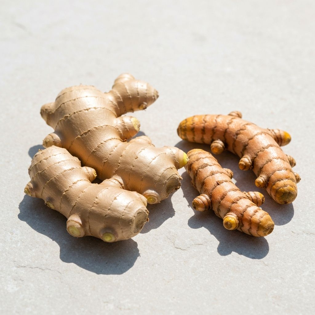 Ingwer und Gewürze